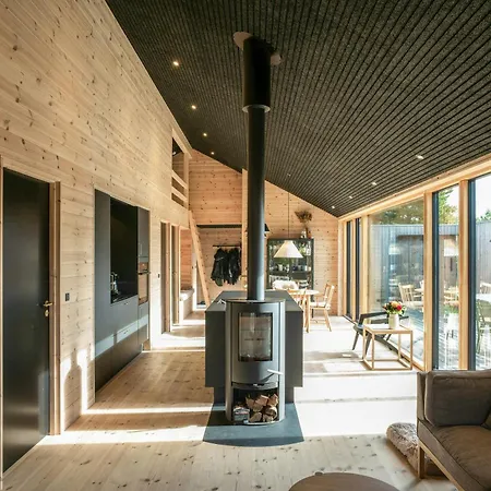 Arkitekttegnet Wellness-hus Taet Pa